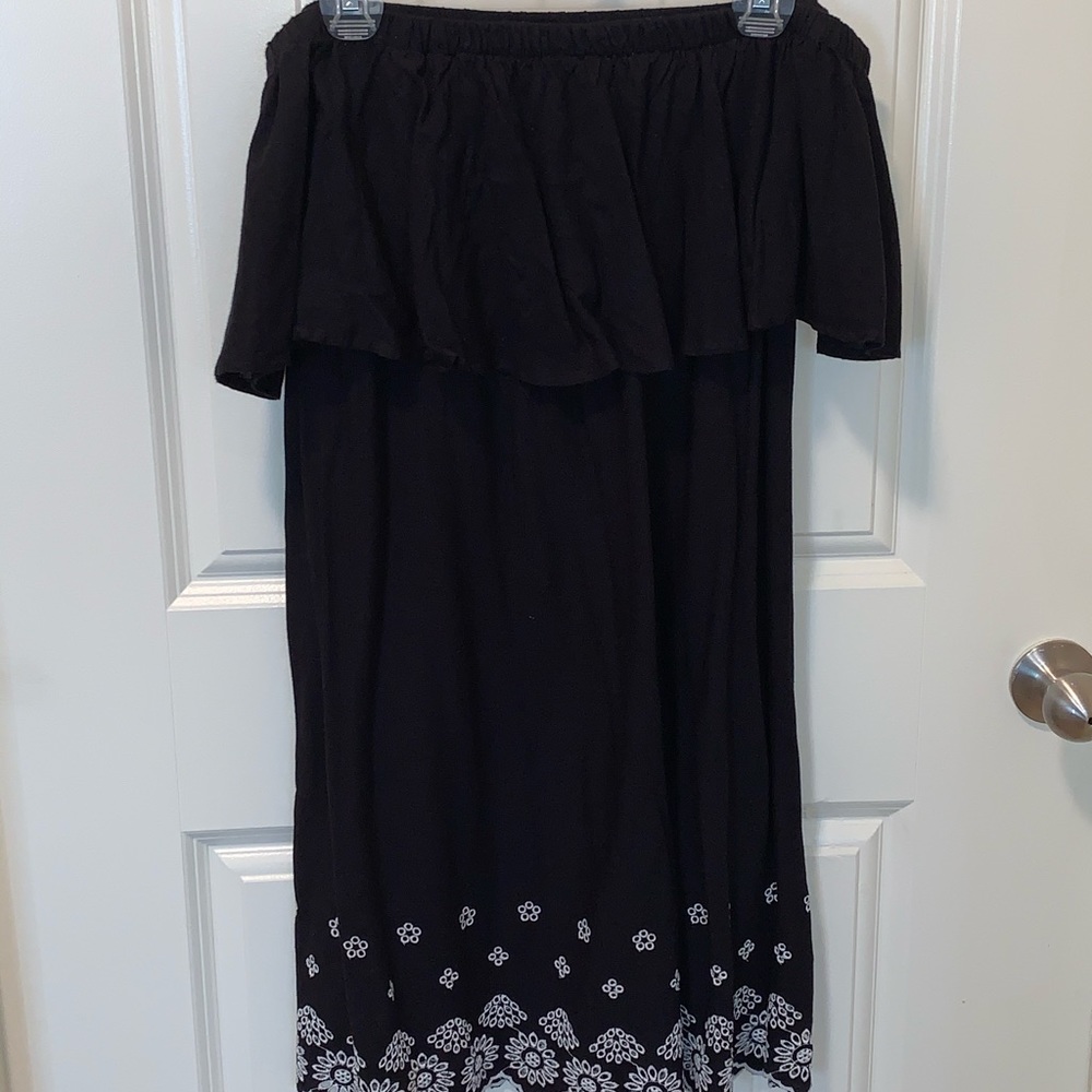Off the shoulder dress